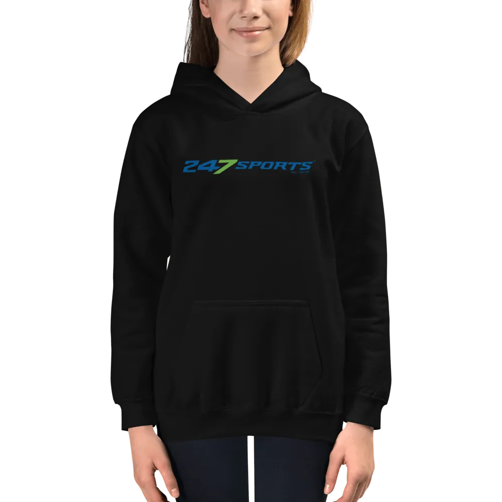 247 Sports Logo Kids Hooded Sweatshirt