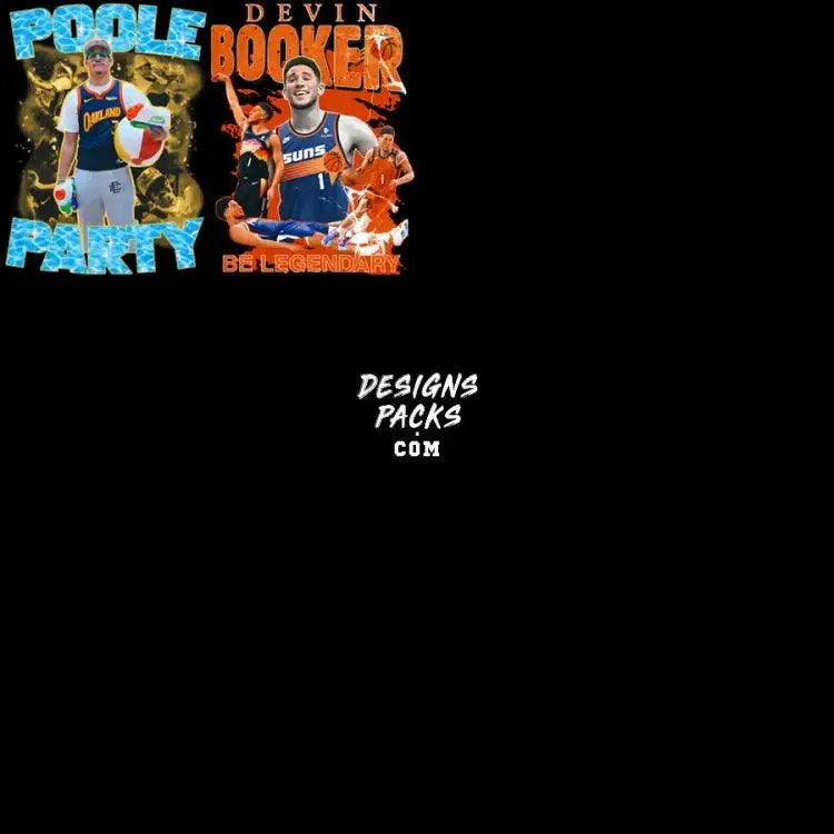 36 Basketball Bootleg Players Designs Bundle PNG