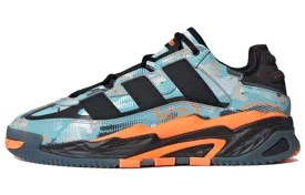Adidas Originals Niteball 2.0 Lifestyle Unisex Sneakers, Blue/Black/Orange