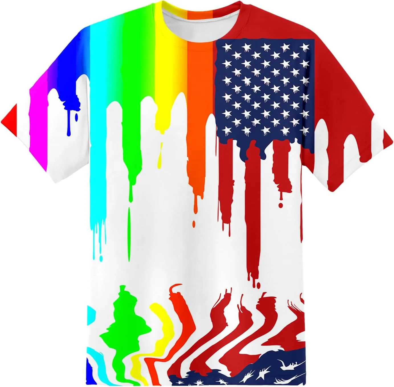 Boys Girls Kids Tee Shirt 3D Print Graphic Short Sleeve Shirt for Kids 6-16 Years