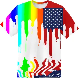 Boys Girls Kids Tee Shirt 3D Print Graphic Short Sleeve Shirt for Kids 6-16 Years