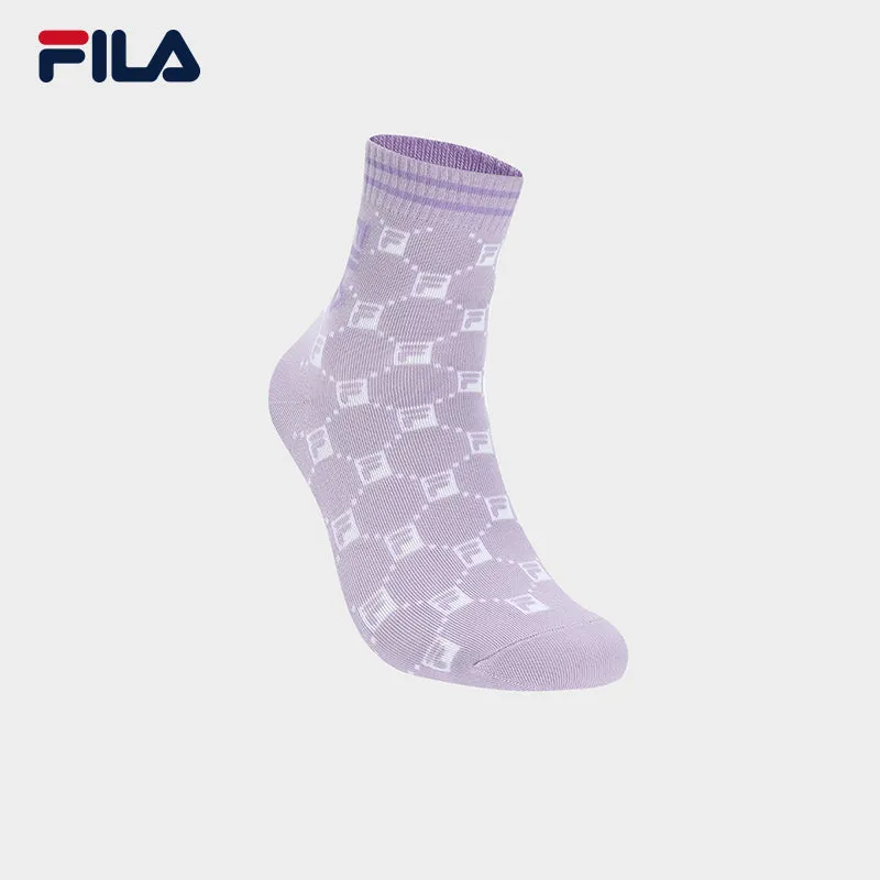 FILA CORE WHITE LINE HERITAGE Women Middle Socks