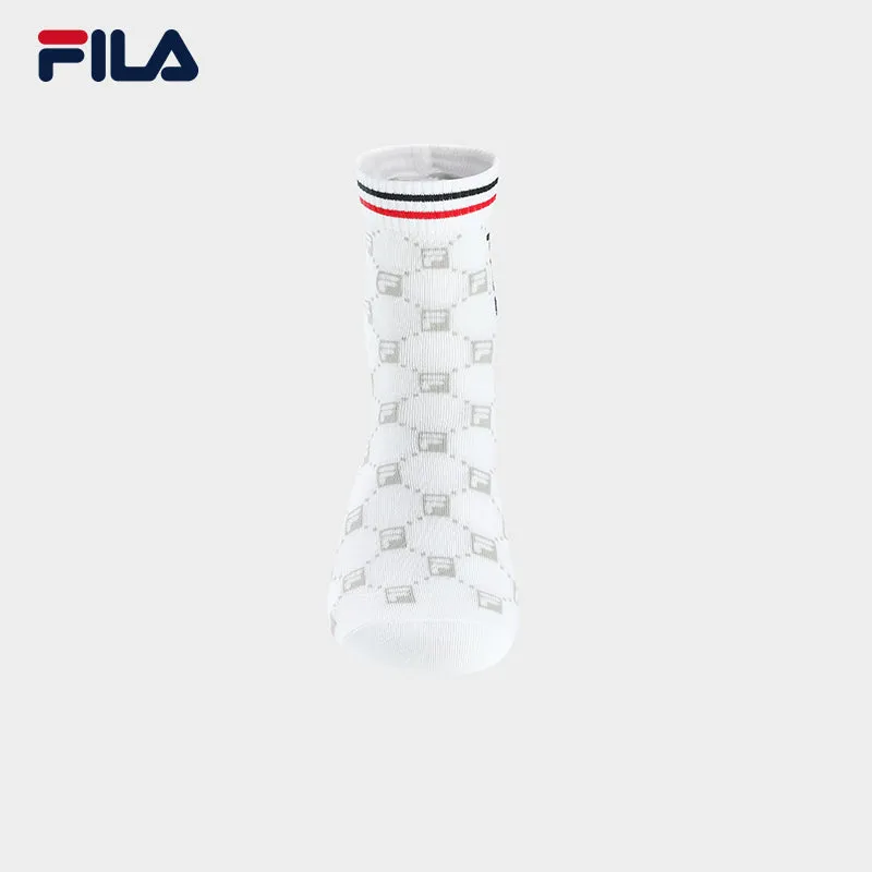 FILA CORE WHITE LINE HERITAGE Women Middle Socks