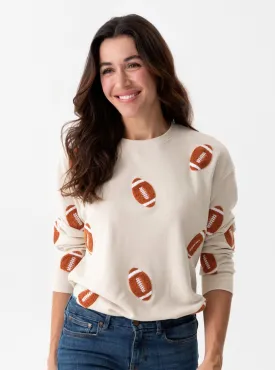 Football Sweatshirt | Putty
