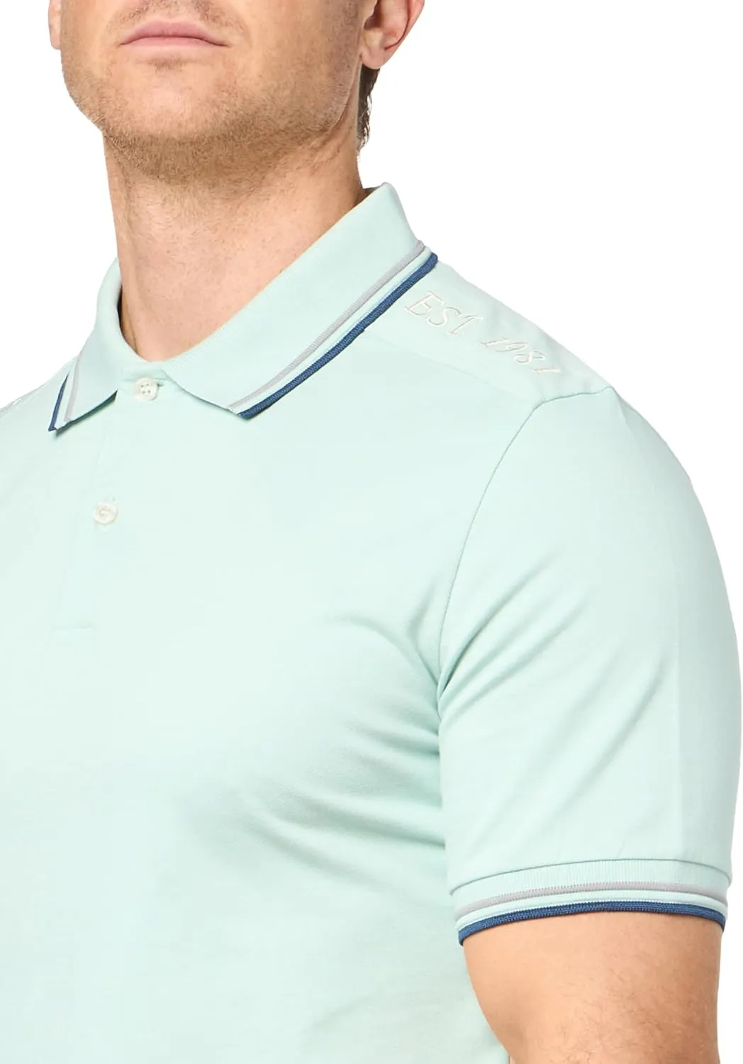 GUESS Men's Eco Lyle Short Sleeve Polo