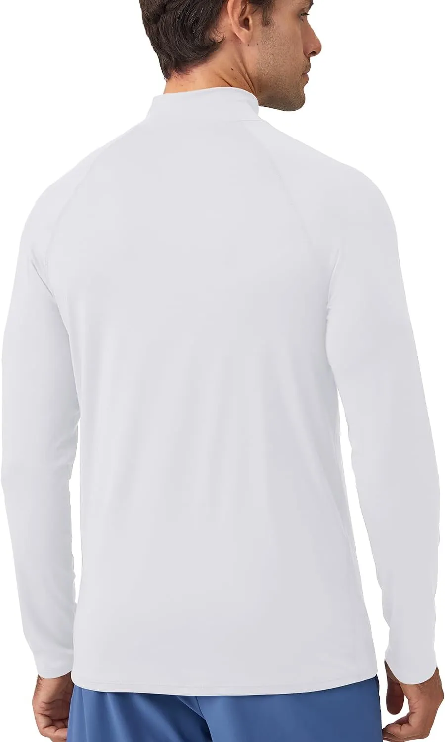Men's Quarter Zip Pullover Long Sleeve Golf Shirts 1/4 Half Zip Sweatshirts for Golf Polo Fishing Athletic