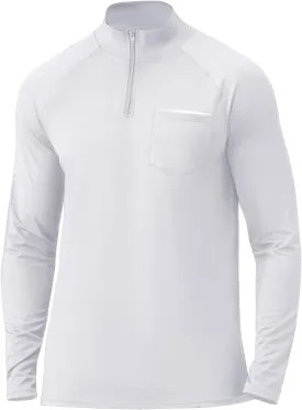 Men's Quarter Zip Pullover Long Sleeve Golf Shirts 1/4 Half Zip Sweatshirts for Golf Polo Fishing Athletic
