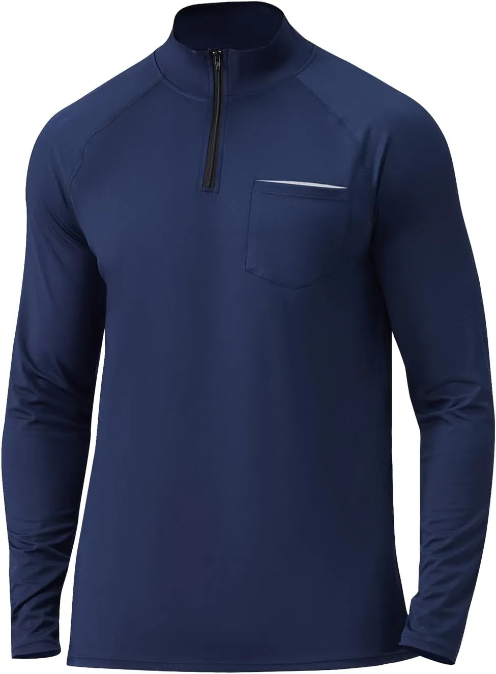 Men's Quarter Zip Pullover Long Sleeve Golf Shirts 1/4 Half Zip Sweatshirts for Golf Polo Fishing Athletic