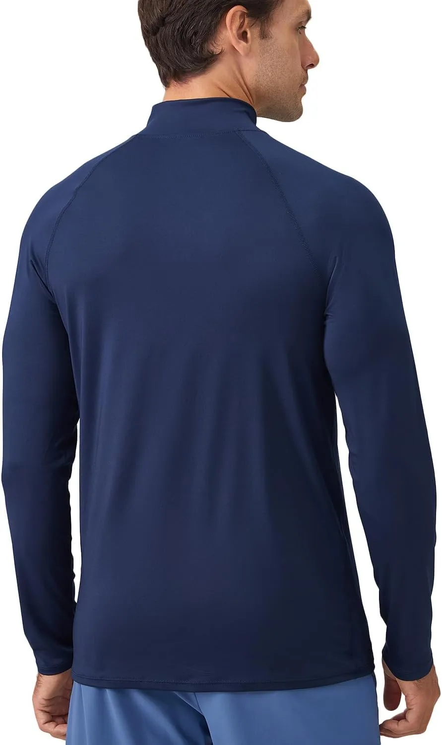 Men's Quarter Zip Pullover Long Sleeve Golf Shirts 1/4 Half Zip Sweatshirts for Golf Polo Fishing Athletic