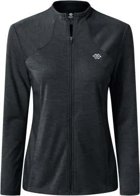MoFiz Women's Full Zip Hiking Shirt Lightweight UPF 50  Sun Protection Running Jacket Long Sleeve Sports Outdoor Top Pockets