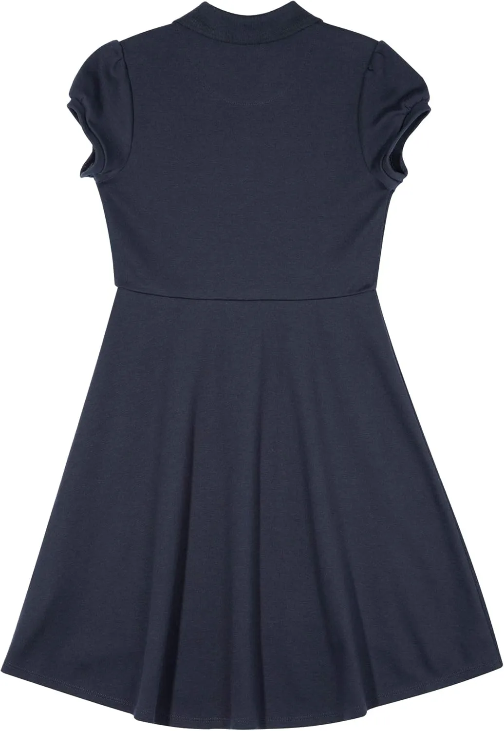 Nautica Girls' School Uniform Short Sleeve Polo Dress