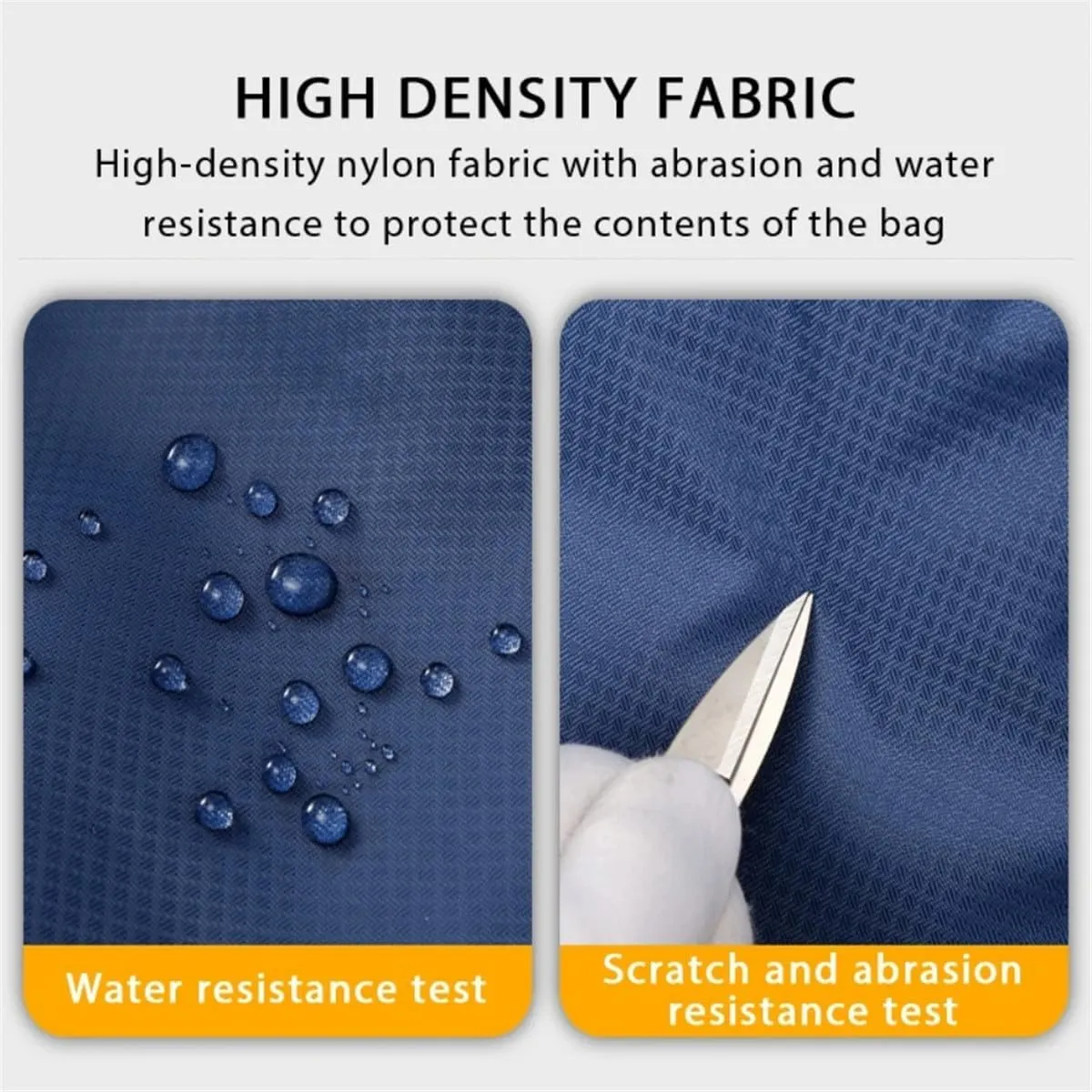 Portable Foldable Backpack Folding Mountaineering Bag, Ultralight Outdoor Cycling Rucksack, Travel Hiking Knapsack (Dark Blue)