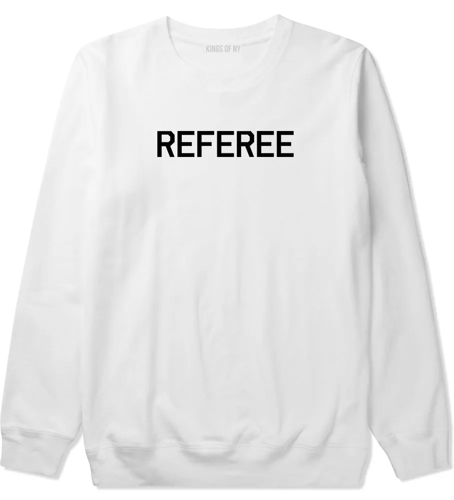 Referee Soccer Football Mens Crewneck Sweatshirt