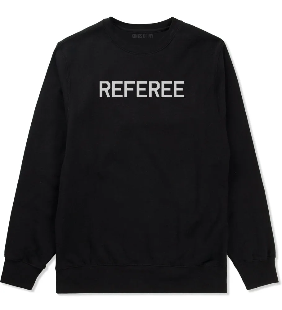 Referee Soccer Football Mens Crewneck Sweatshirt