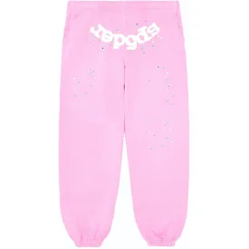 Sp5der OG Web Pink Sweatpants