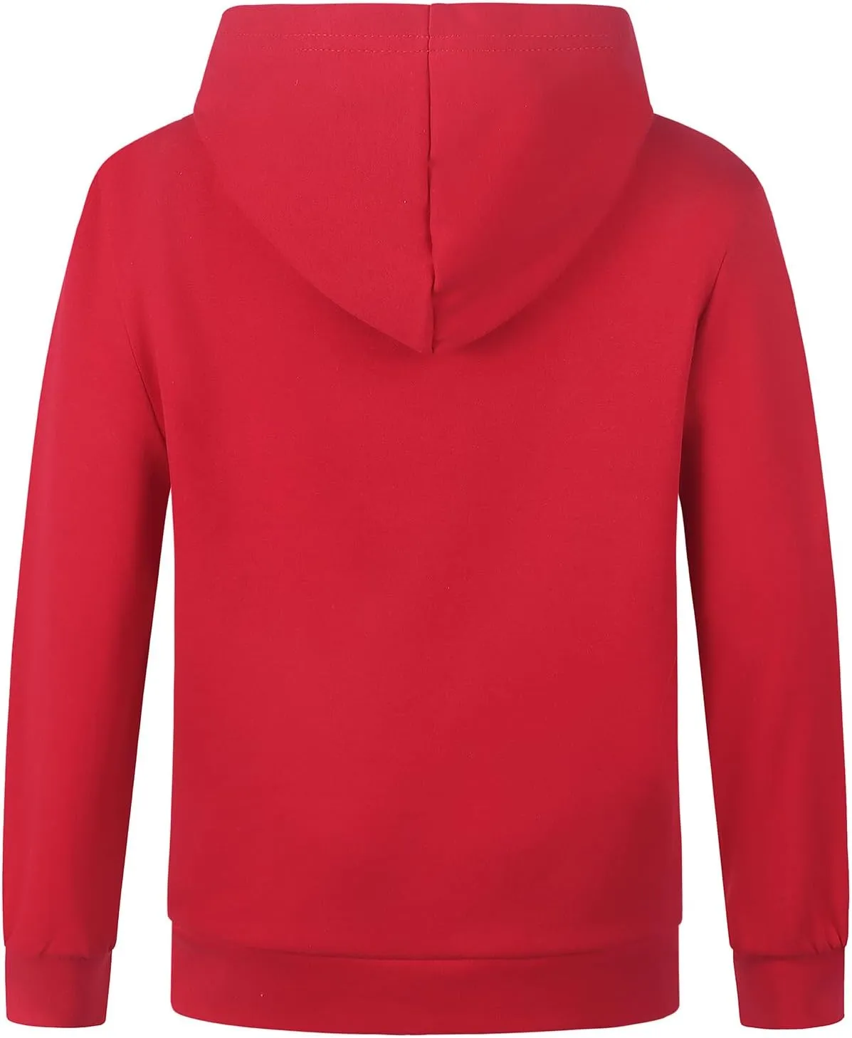 Spring&Gege Boys Lightweight Pullover Hoodies Long Sleeve Hooded Sweatshirt (5-14 Years)