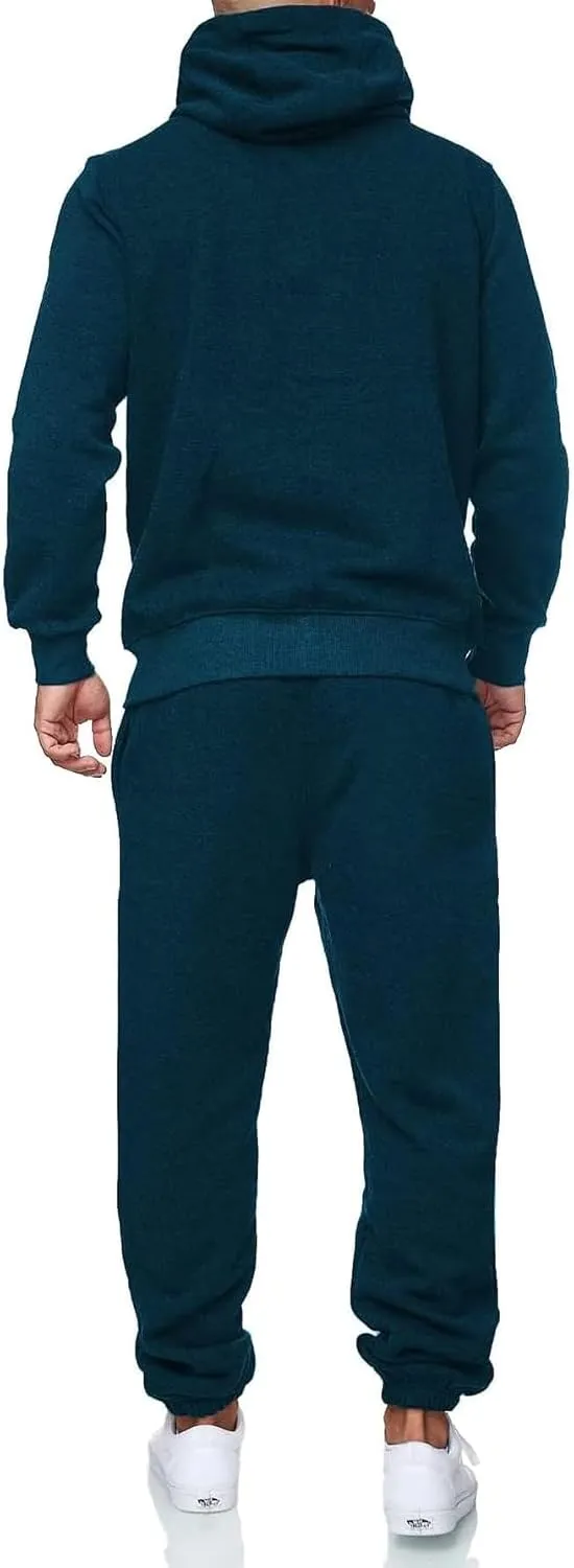 Sweatsuits for Men 2 Piece Men's Jogging Tracksuit Set Hoodie Casual Athletic Long Sleeve Zipper Suit Set