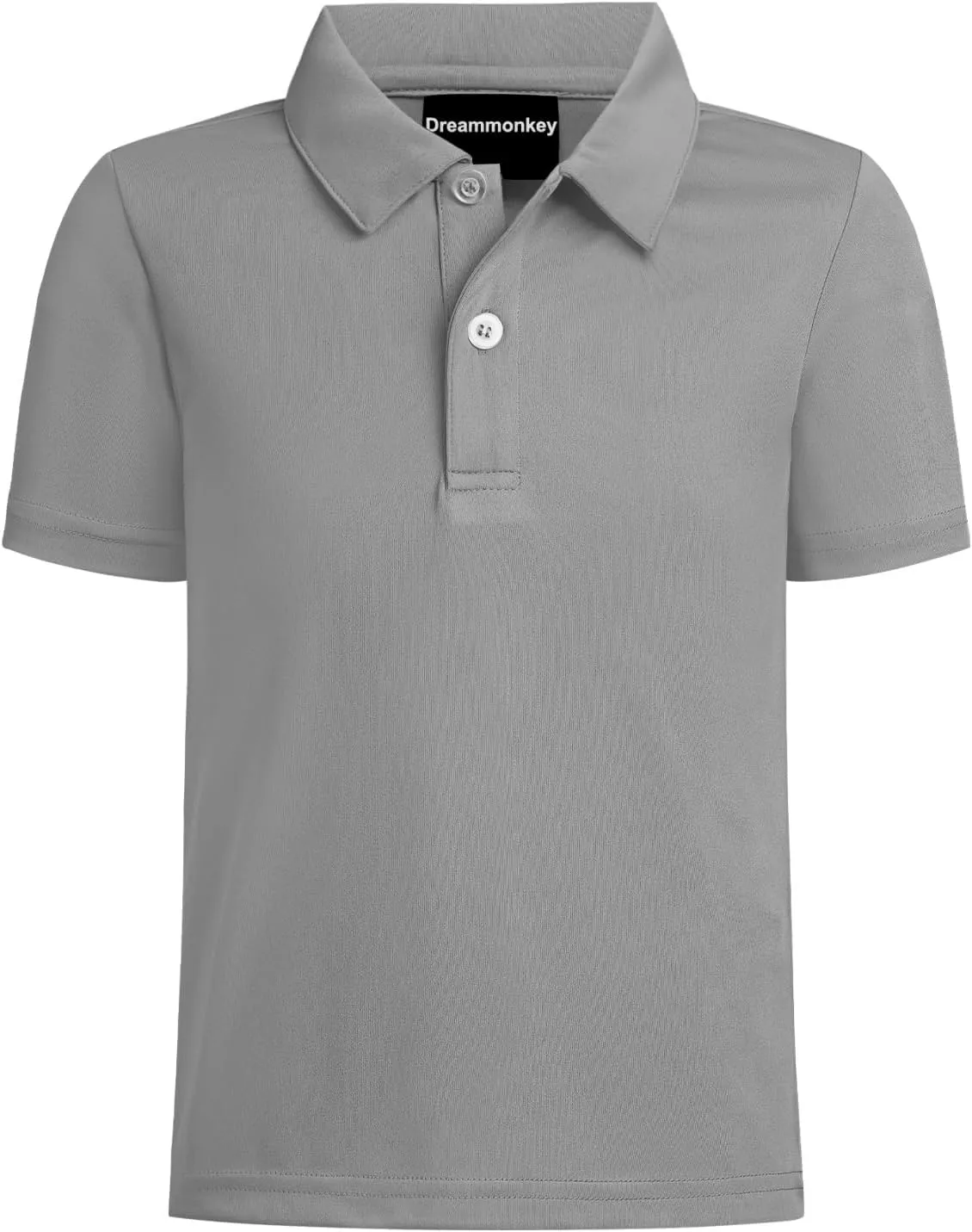 Toddler to Youth Boys' Performance Polo Kids Collared Golf Shirt School Uniform