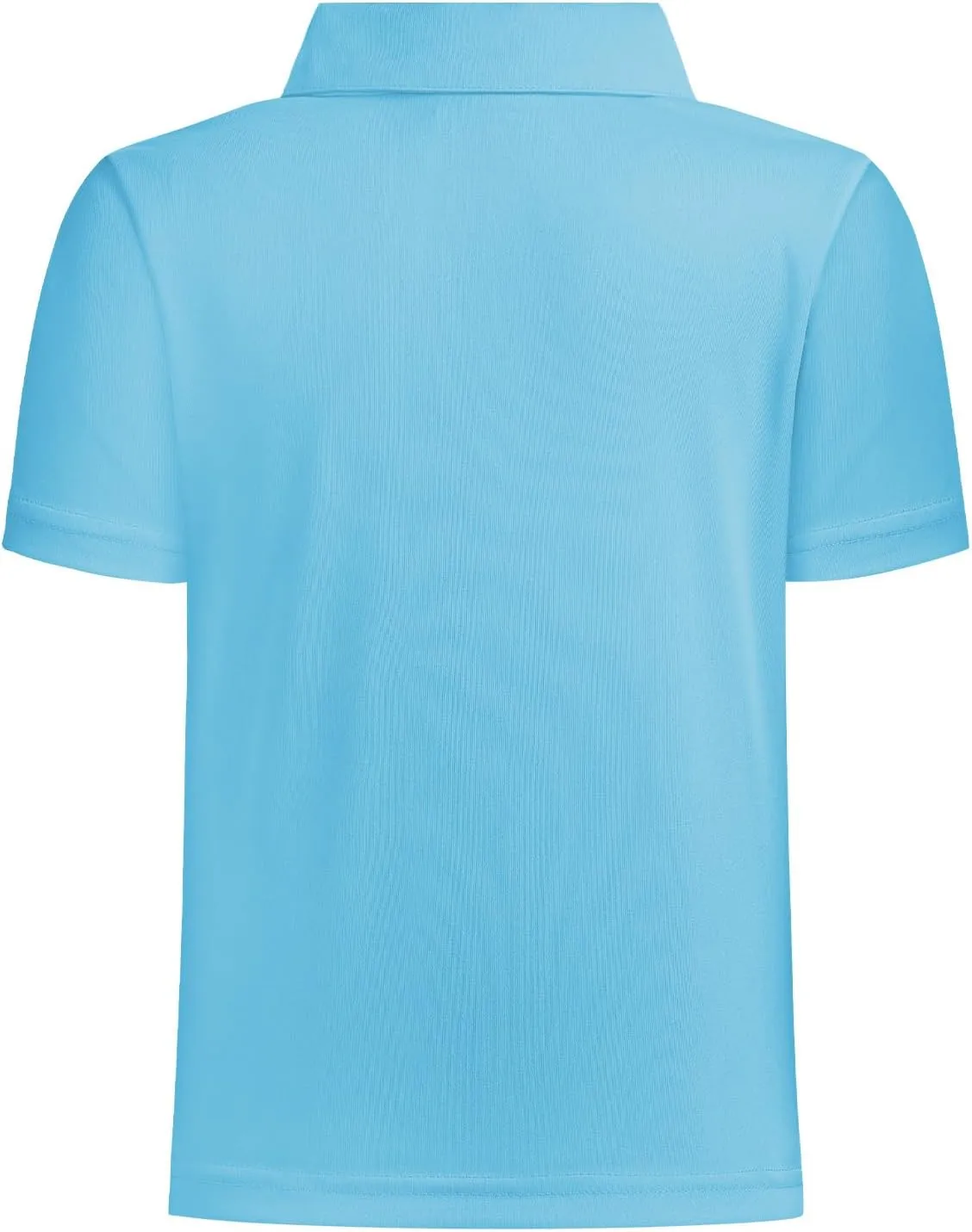 Toddler to Youth Boys' Performance Polo Kids Collared Golf Shirt School Uniform
