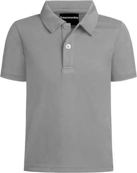 Toddler to Youth Boys' Performance Polo Kids Collared Golf Shirt School Uniform