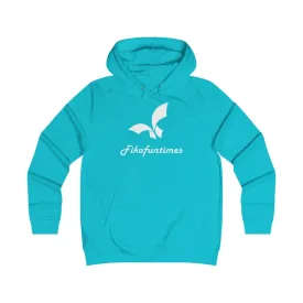 Women College Headphone Pocket Fikafuntimes Hoodie